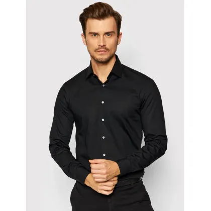 Zdjęcie Calvin Klein Koszula Poplin K10K108229 Czarny Slim Fit