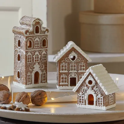 Zdjęcie Dekoracyjny domek, zestaw 3 szt. Gabin