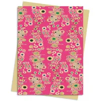 Zdjęcie Pakiet kartek na życzenia (Klimt: szczegół z Pocałunku) - Flame Tree Publishing