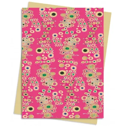 Zdjęcie Pakiet kartek na życzenia (Klimt: szczegół z Pocałunku) - Flame Tree Publishing