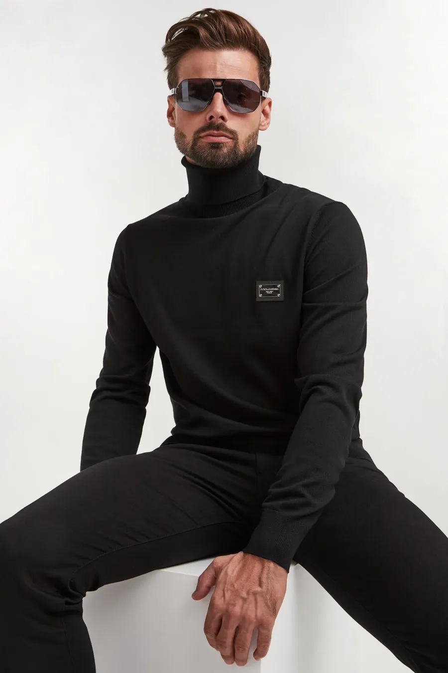 obrazek 1 Golf męski wełniany DOLCE & GABBANA Dolce & Gabbana