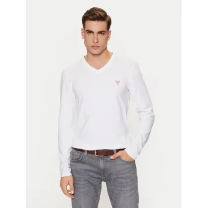 Zdjęcie Guess Longsleeve M2YI08 J1314 Biały Slim Fit