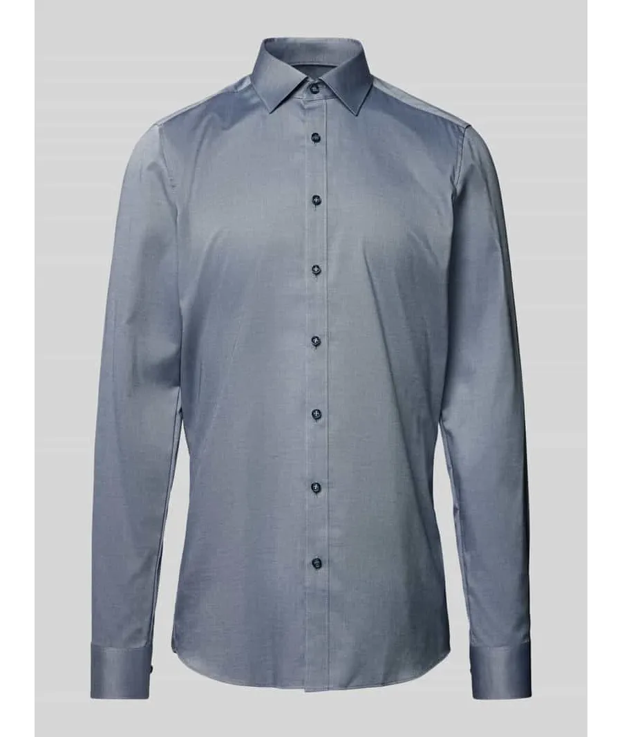 obrazek 1 Koszula biznesowa o kroju slim fit z kołnierzykiem typu kent model ‘New York’