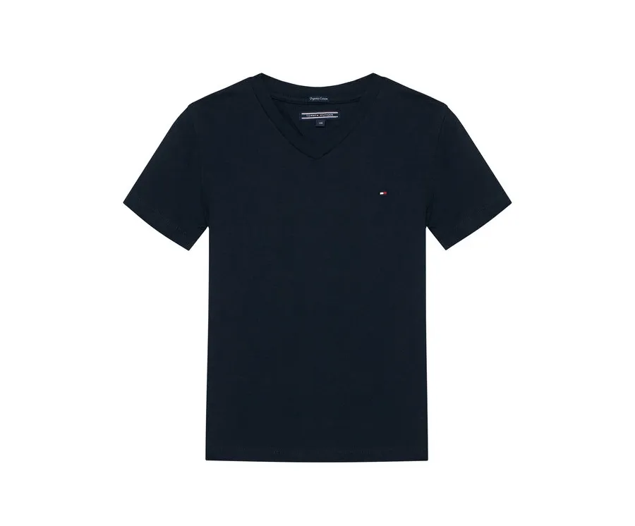 obrazek 1 Tommy Hilfiger T-Shirt KB0KB04142 D Granatowy Regular Fit