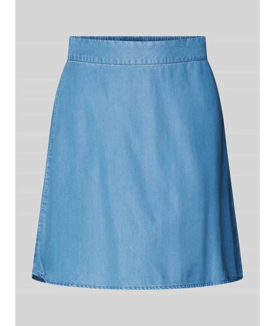 obrazek 1 Spódnica mini z imitacji denimu model ‘BREE’