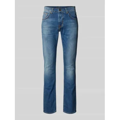 Zdjęcie Jeansy o kroju slim fit z dodatkiem streczu model ‘John’