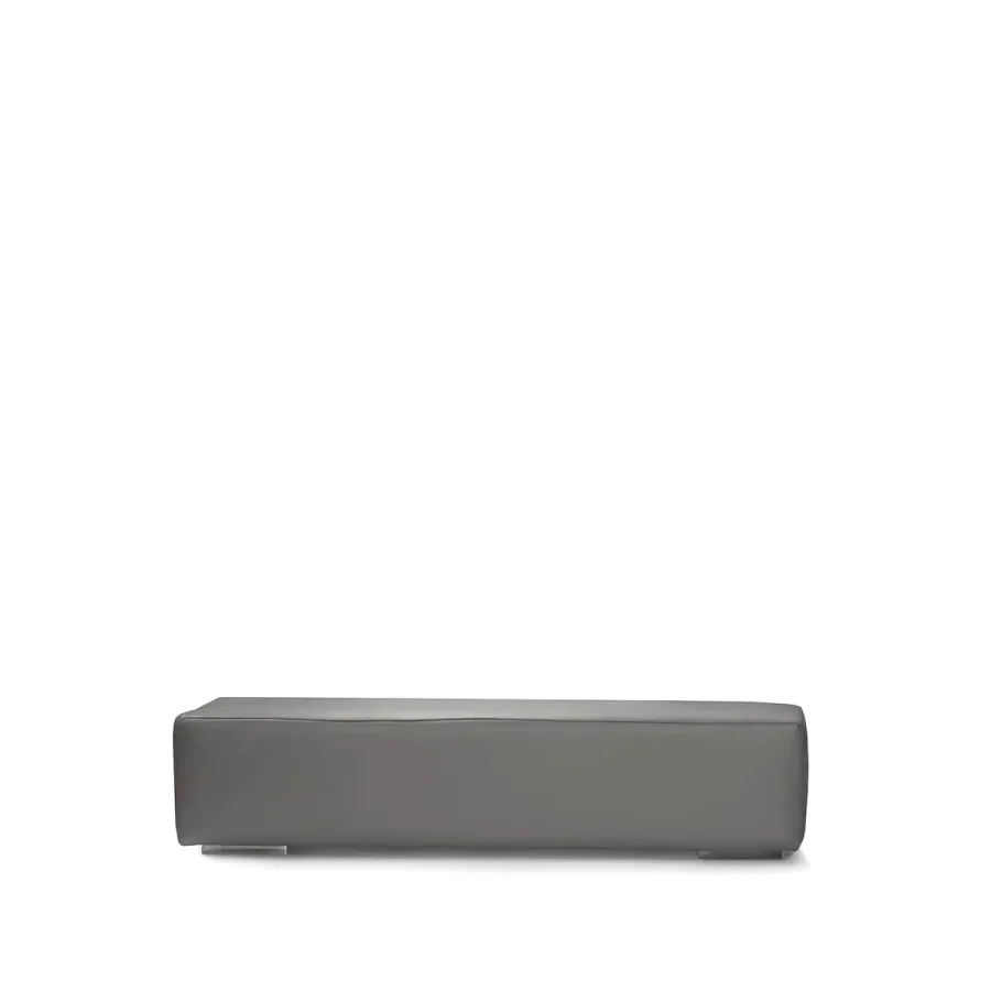 obrazek 1 Elegancka, skórzana pufa PRINCE w minimalistycznym stylu - Collecion Alexandra