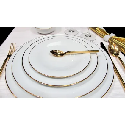 Zdjęcie Cudowna porcelanowa zastawa dla 12 osobowej rodziny - Porcel