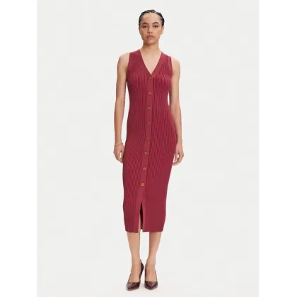 Zdjęcie MICHAEL Michael Kors Sukienka dzianinowa MT5832533D Różowy Slim Fit