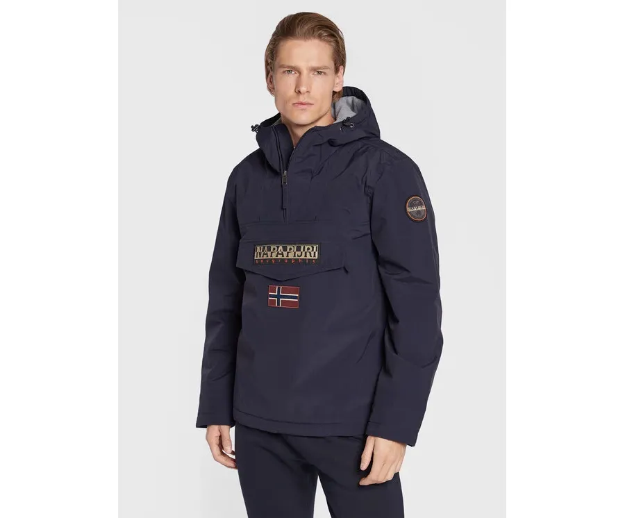 obrazek 1 Napapijri Kurtka anorak Rainforest Winter 3 NP0A4GMC Granatowy Regular Fit