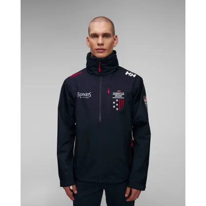 Zdjęcie Granatowa Kurtka żeglarska Męska Helly Hansen Am Crew Hooded Jacket 2.0