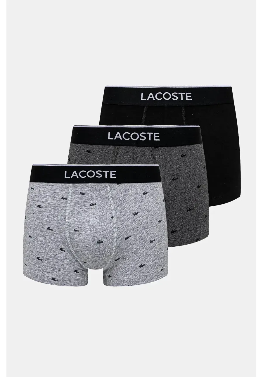 obrazek 1 Lacoste bokserki (3-pack) 5H3411 kolor czarny