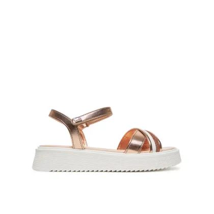 Zdjęcie Tommy Hilfiger Sandały Sandal T4A2-33800-0569 M Różowe złoto