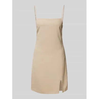 Zdjęcie Sukienka lniana z prostokątnym dekoltem model ‘CARO’