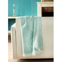 Picture Nice blanket, bedspread with a decorative motif - 130x170 cm