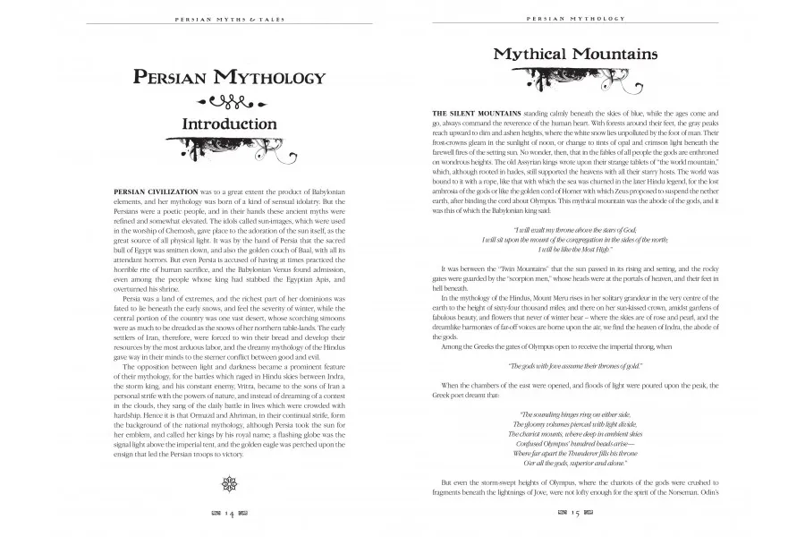 obrazek 2 Książka Perskie mity i opowieści - Flame Tree Publishing