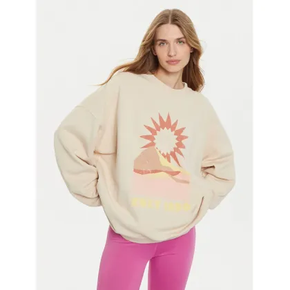 Zdjęcie Roxy Bluza Lineup ERJFT04865 Beżowy Relaxed Fit