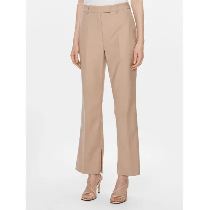 Zdjęcie IVY OAK Spodnie materiałowe Polina IO115166 Beżowy Straight Fit