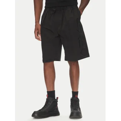 Zdjęcie Tommy Hilfiger Szorty sportowe F1 Movie MW0MW42080 Czarny Relaxed Fit