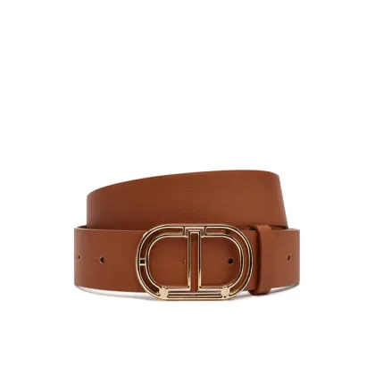 Zdjęcie TWINSET Pasek Damski 251TA4430 Brązowy