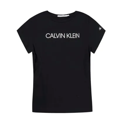 Zdjęcie Calvin Klein Jeans T-Shirt Institutional IG0IG00380 Czarny Slim Fit