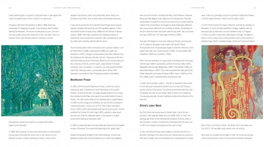 obrazek 3 Książka Gustav Klimt Arcydzieła sztuki - Flame Tree Publishing