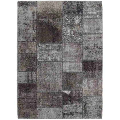 Zdjęcie Subtelny brązowy dywan perski - PATCHWORK EARTH 1007