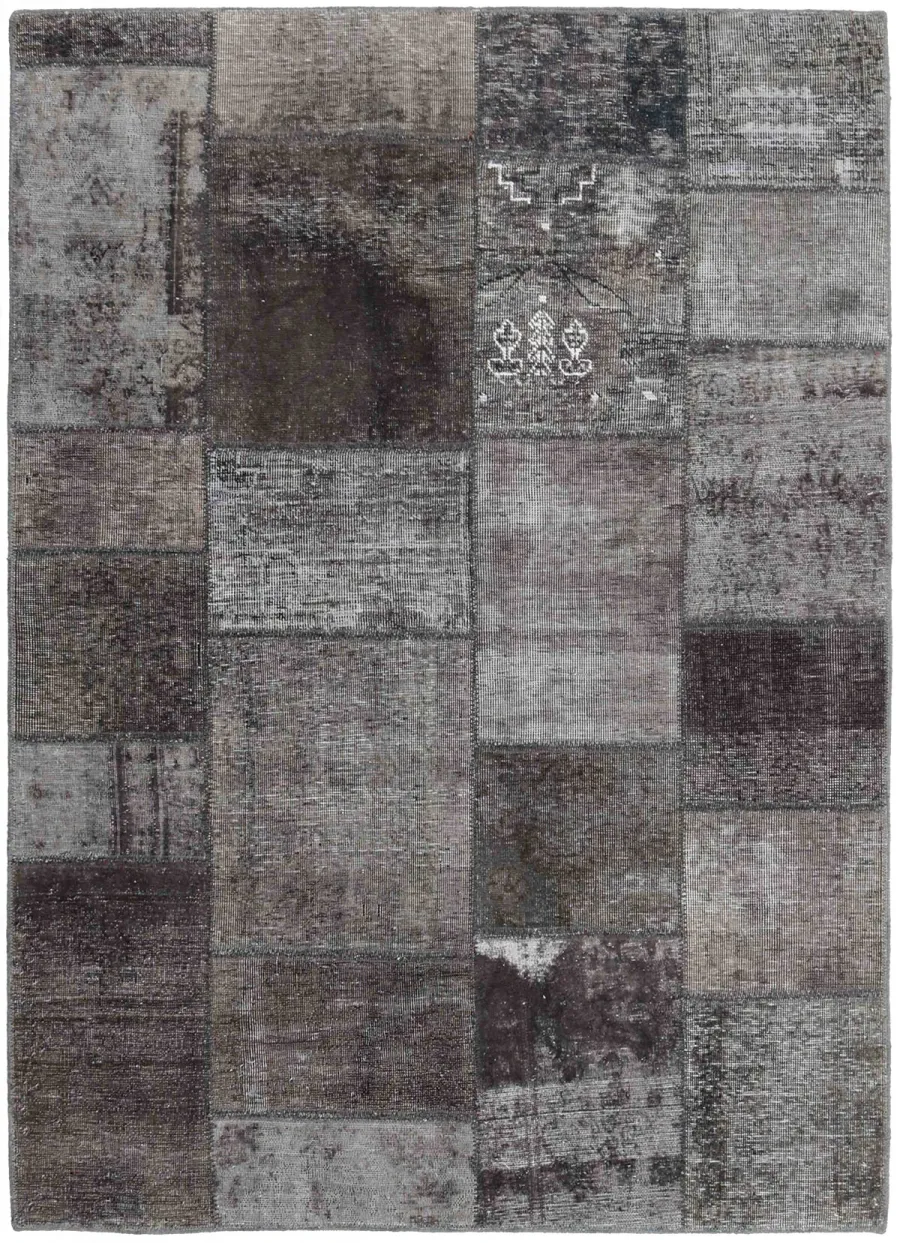 obrazek 1 Subtelny brązowy dywan perski - PATCHWORK EARTH 1007