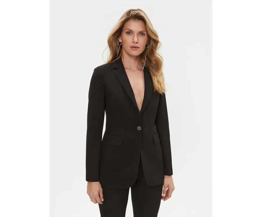 obrazek 1 Peserico Marynarka S01942 Czarny Regular Fit