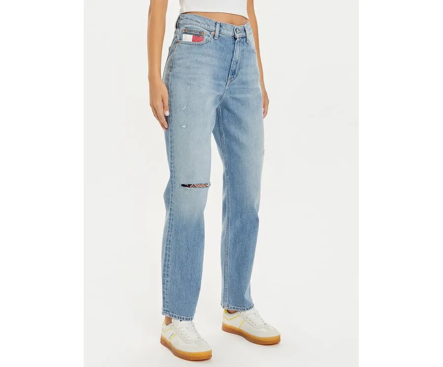 obrazek 1 Tommy Jeans Jeansy DW0DW19934 Niebieski Straight Fit