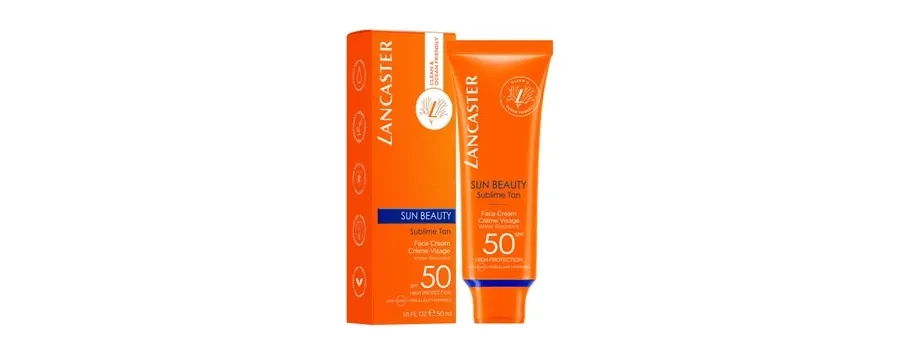 obrazek 1 Lancaster Sun Beauty Face Cream SPF50 Krem do opalania 50 ml