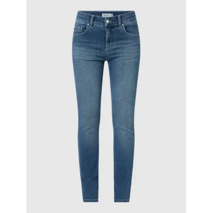 Zdjęcie Jeansy o kroju skinny fit z naszywką z logo