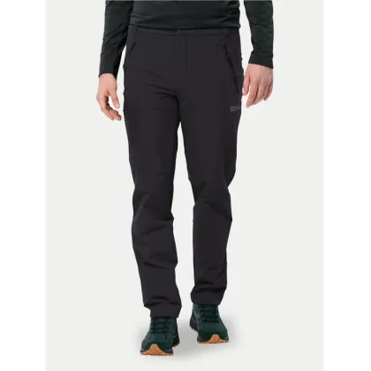 Zdjęcie Jack Wolfskin Spodnie outdoor Glastal 1508531 Czarny Regular Fit