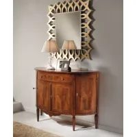 Zdjęcie Wyjątkowy antyczny kredens z drewna orzecha włoskiego