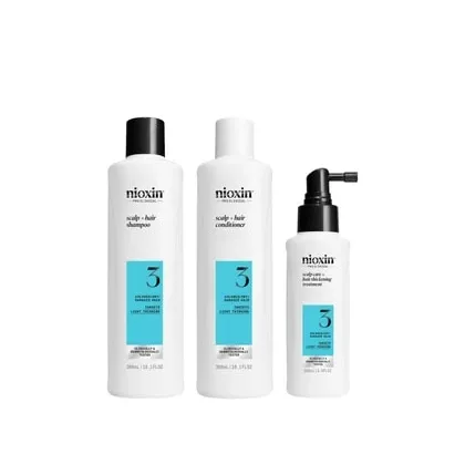 Zdjęcie Nioxin System 3 Scalp + Hair Thickening Kit 2 Zestaw do pielęgnacji włosów 1 szt.