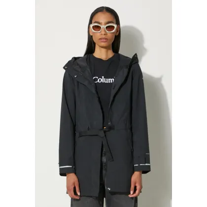 Zdjęcie Columbia parka Here and There damska kolor czarny przejściowa 2034763