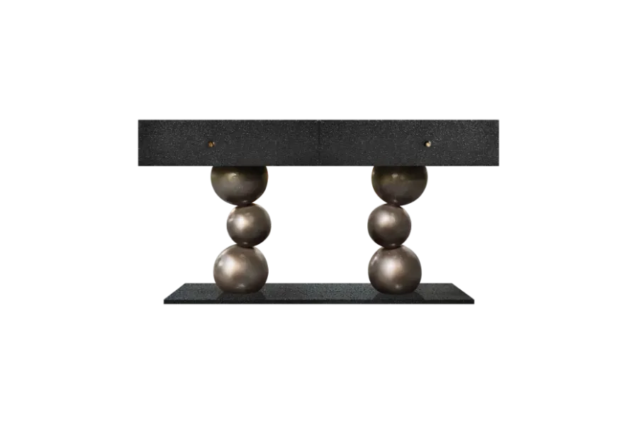 beautiful console in black