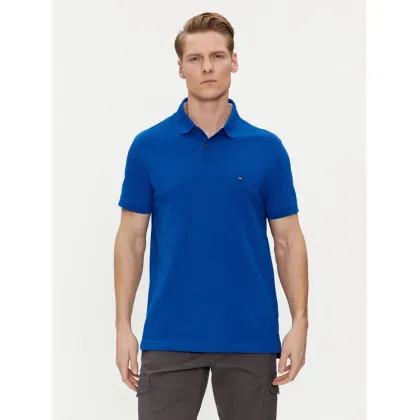 Zdjęcie Tommy Hilfiger Polo 1985 MW0MW17770 Niebieski Regular Fit