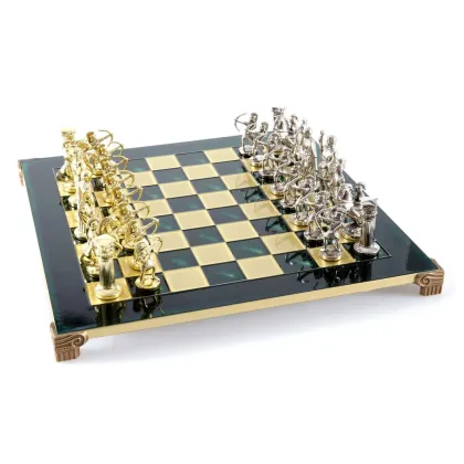 Picture Green chess set S10 - Greek archers