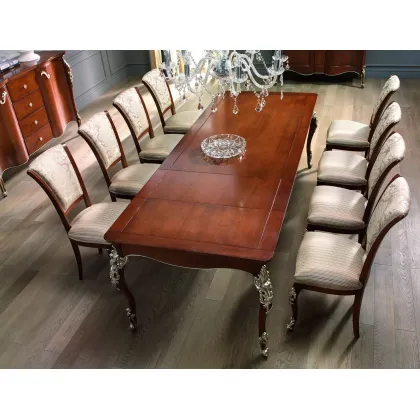 Zdjęcie Włoski zdobiony stół Liberty do jadalni