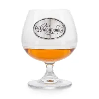 Picture A gift for a bridesmaid - a stylish brandy glass