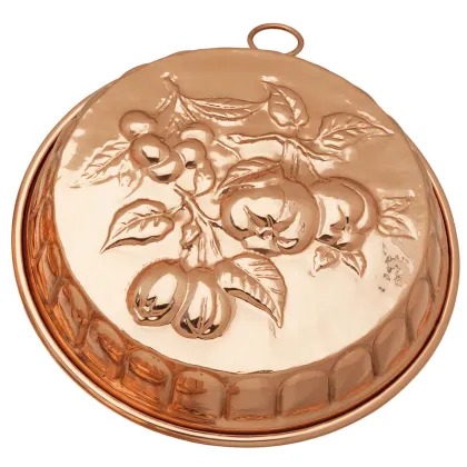 Zdjęcie Piękna tortownica z miedzi - Owoce