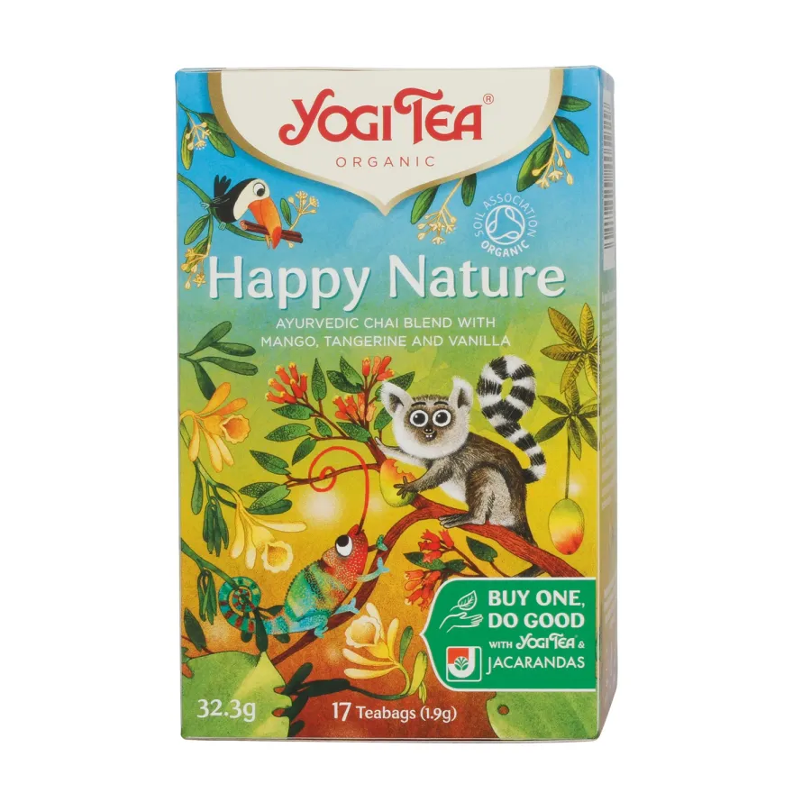 obrazek 1 Yogi Tea - Happy Nature - Herbata 17 Torebek YOGI TEA