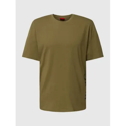 Zdjęcie T-shirt o luźnym kroju z nadrukiem z logo
