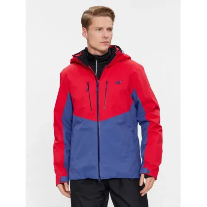 Zdjęcie 4F Kurtka narciarska 4FAW23TTJAM284 Czerwony Regular Fit