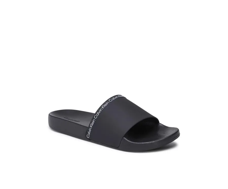obrazek 1 Calvin Klein Klapki Pool Slide Rubber HM0HM00981 Czarny