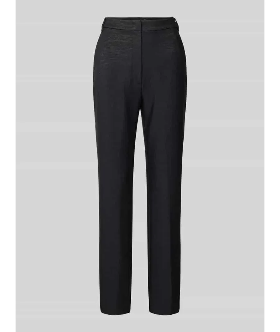 obrazek 1 Spodnie materiałowe o kroju feminine fit ze szlufkami na pasek