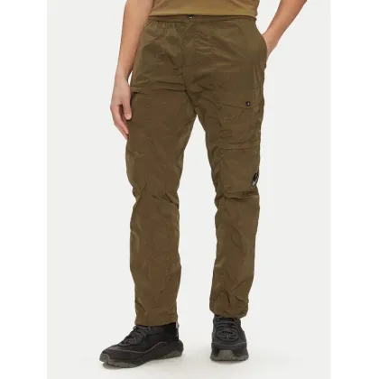 Zdjęcie C.P. Company Spodnie materiałowe 18CMPA063A005904G Zielony Regular Fit