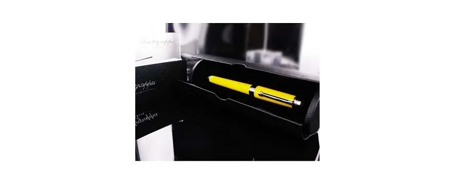 obrazek 2 Rollerball Pen Yellow Parola Montegrappa