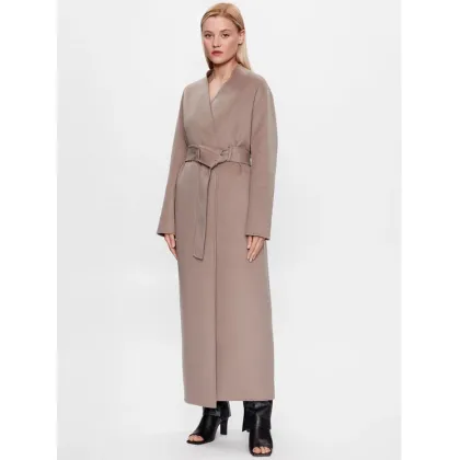 Zdjęcie Calvin Klein Płaszcz wełniany K20K205905 Szary Regular Fit